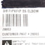 New Lot of 9 28003 3/8in 90 Degree Female Brass Elbow Fitting, 3/8in FIP/NPT