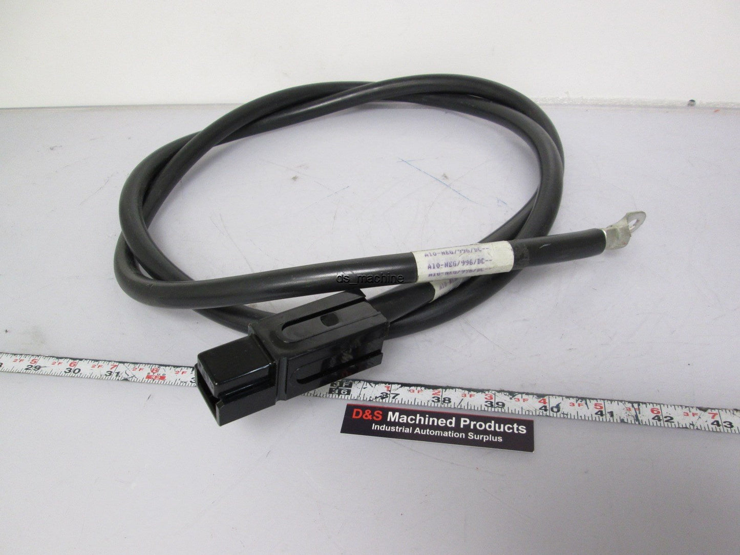 Used 66" 1/0 Jumper for UPS, Solar, Battery Bolt-On Quick-Connect 600VAC