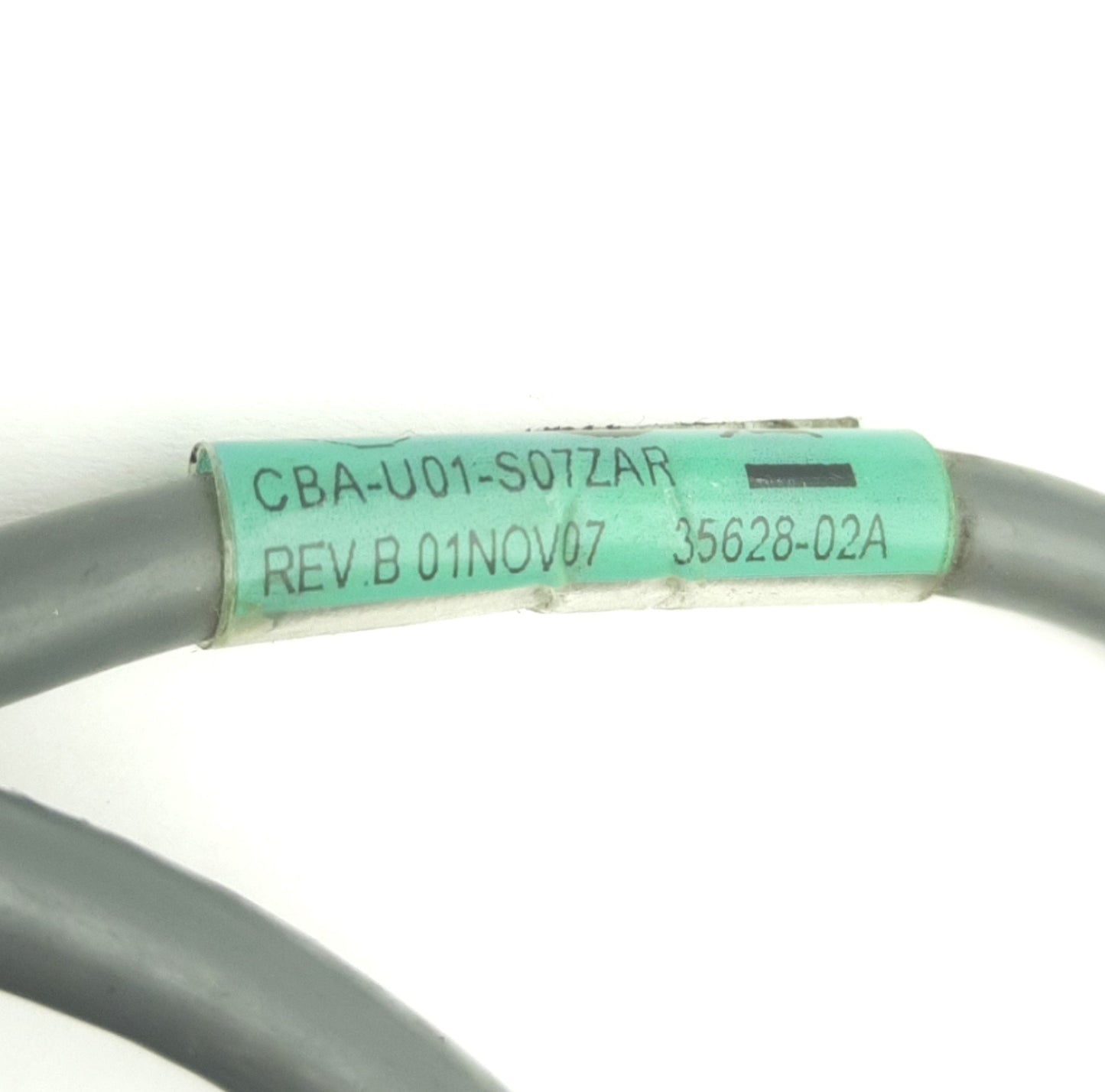 Used Lot of 2 Zebra CBA-U01-S07ZAR USB to RJ-45 Barcode Scanner Cable, 7Ft Length