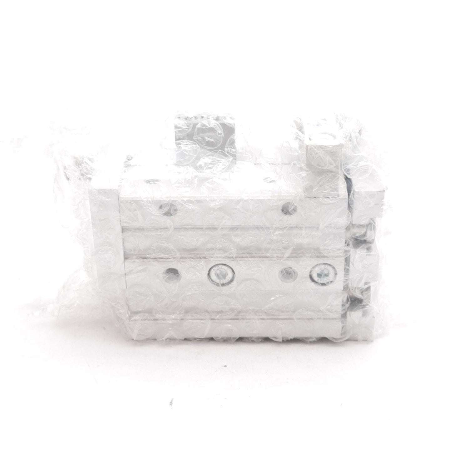 New SMC MXS16-20A Guided Cylinder ø16mm Bore, 20mm Stroke, 0.15-0.7MPa, M5x0.8 Ports