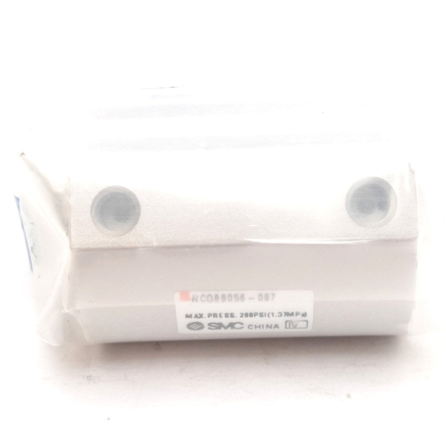 New SMC NCQ8B056-087 Compact Cylinder ø9/16in Bore, 7/8in Stroke, 200psi, 10-32UNF