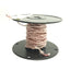Used Sonoco Crellin RTD Wire, 50Ft Length, Fiberglass, 3-Wires, 20ga Stranded