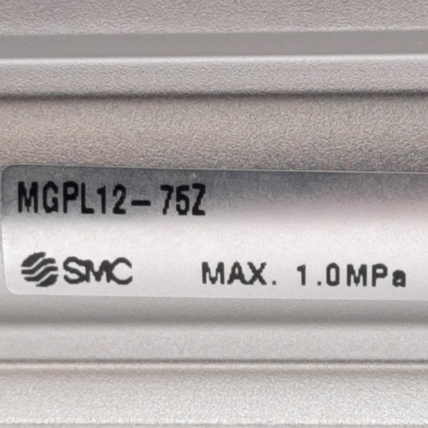 Used SMC MGPL12-75Z Guided Cylinder ø12mm Bore, 75mm Stroke, 1.0MPa, M5x0.8 Ports