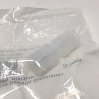 New Parker GAFS-44 Pargrip PFA Straight Adapter 1/4" Tube to 1/4" NPT Female