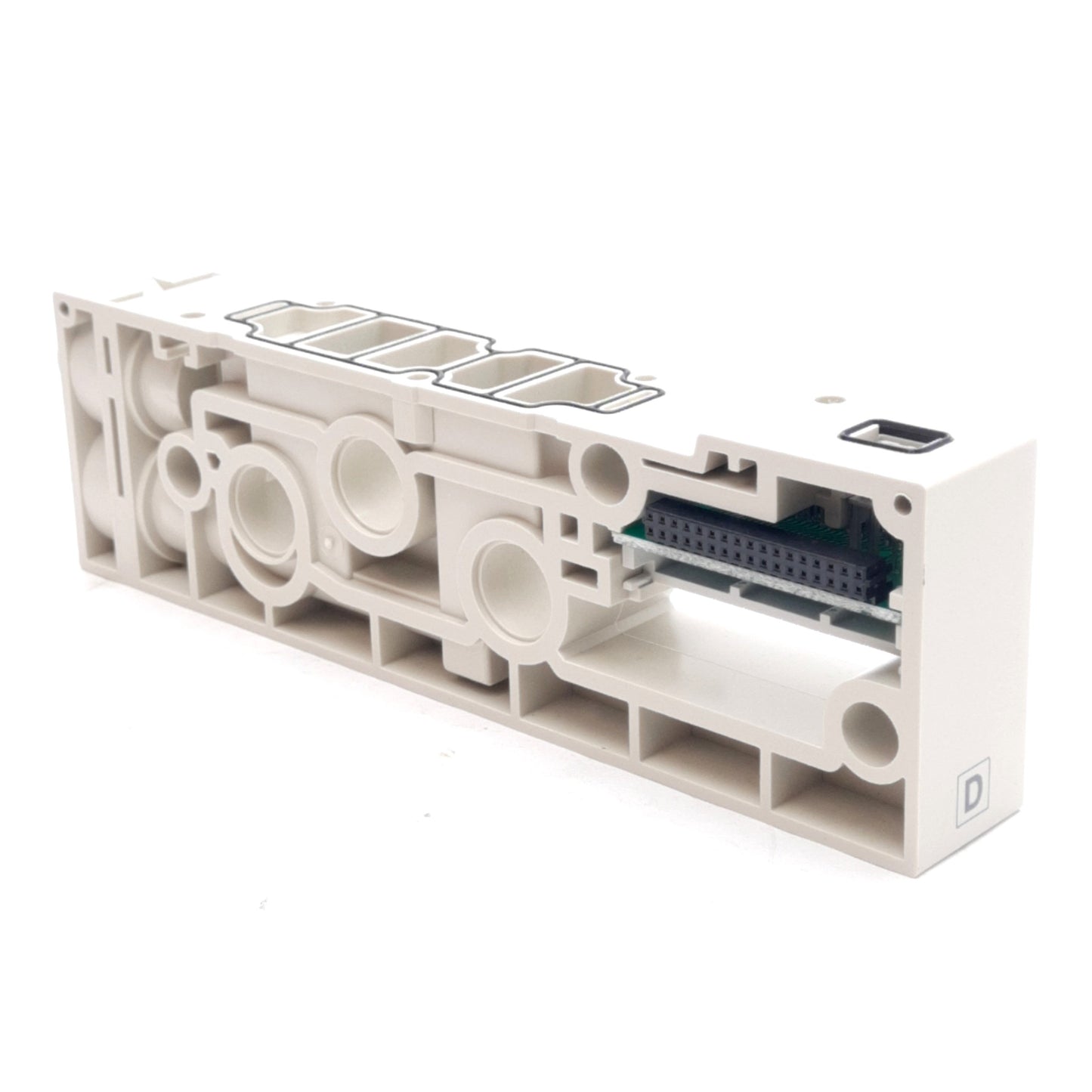 New SMC SV4000-50-2A-C10 Manifold Blocks, Double Wiring, ø10mm One-Touch Ports
