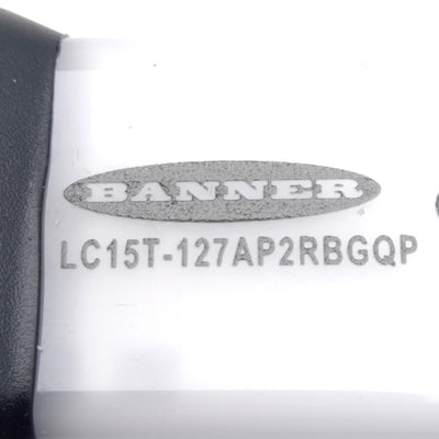 New – Open box Banner LC15T-127AP2RBGQP In-Line Touch Switch, RBG Illumination, 12-30VDC 4A
