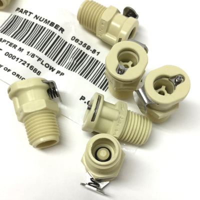 New – Open box Lot of 10 Colder PMCD100412 Quick Disconnect Valved Coupling Body, 1/4" NPT