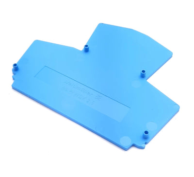 New Lot of 20 Weidmuller WAP WDK2.5 BL 1059180000 Terminal Block End Plate