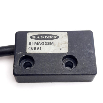 Banner Engineering SI-MAG2SM Magnetic Switch, 4-8mm Range, 4-Pin M12 Male, 30VDC