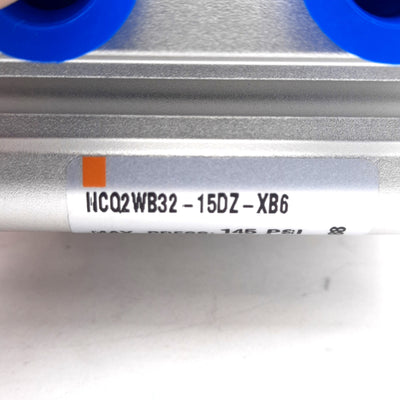 New SMC NCQ2WB32-15DZ-XB6 Compact Cylinder ø32mm Bore 15mm stroke 145psi 1/8in NPT