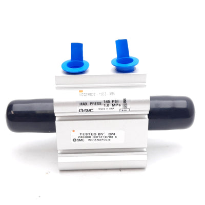 New SMC NCQ2WB32-15DZ-XB6 Compact Cylinder ø32mm Bore 15mm stroke 145psi 1/8in NPT