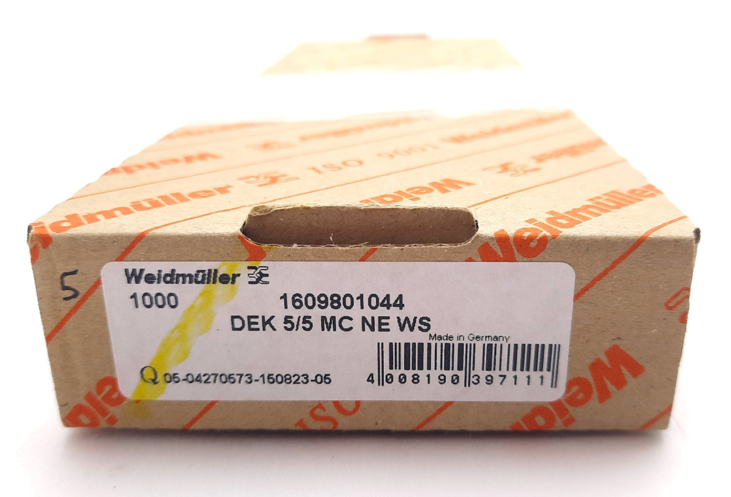 New Weidmuller 1609801044 1000 Terminal Markers, Wire Labels & Markers 5 x 5mm