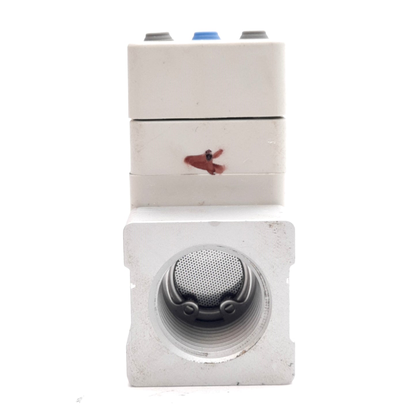 Used SMC PFMC7102-04-F Digital Flow Switch PNP Output, 10-1000L/min, 12-24VDC, 0.8MPa