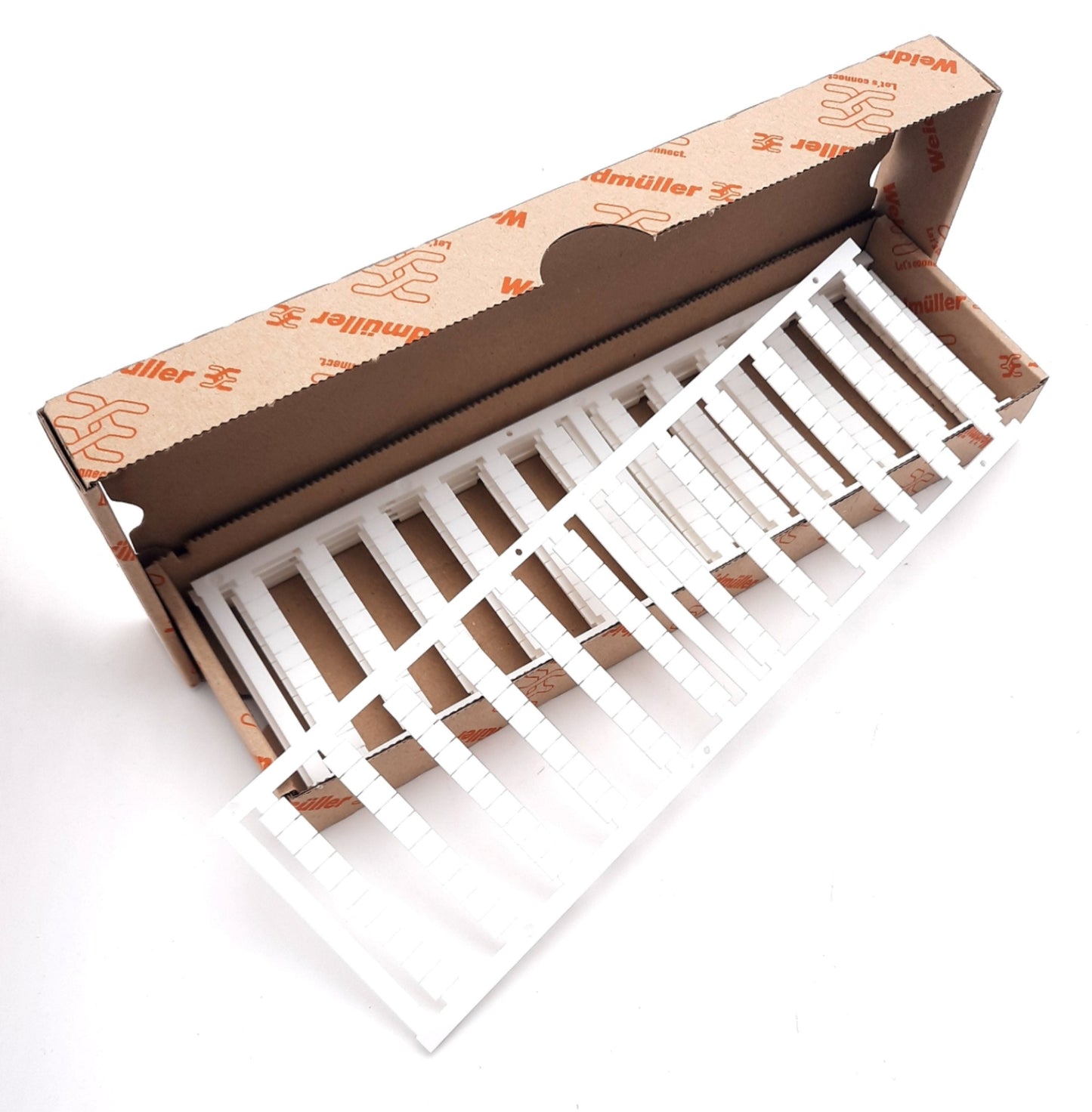 New Weidmuller 1951880000 600 Terminal Marker, Wire Label Marker 8mm x 6mm