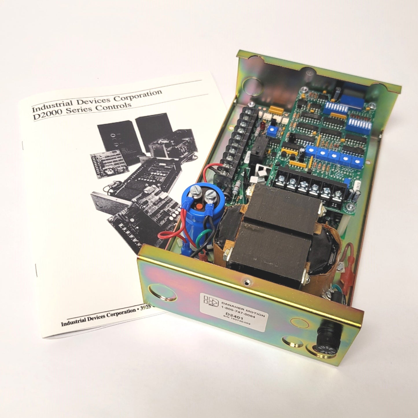 New Danaher Motion D2401 Controller For D-Series Electric Cylinder, Chassis Mount