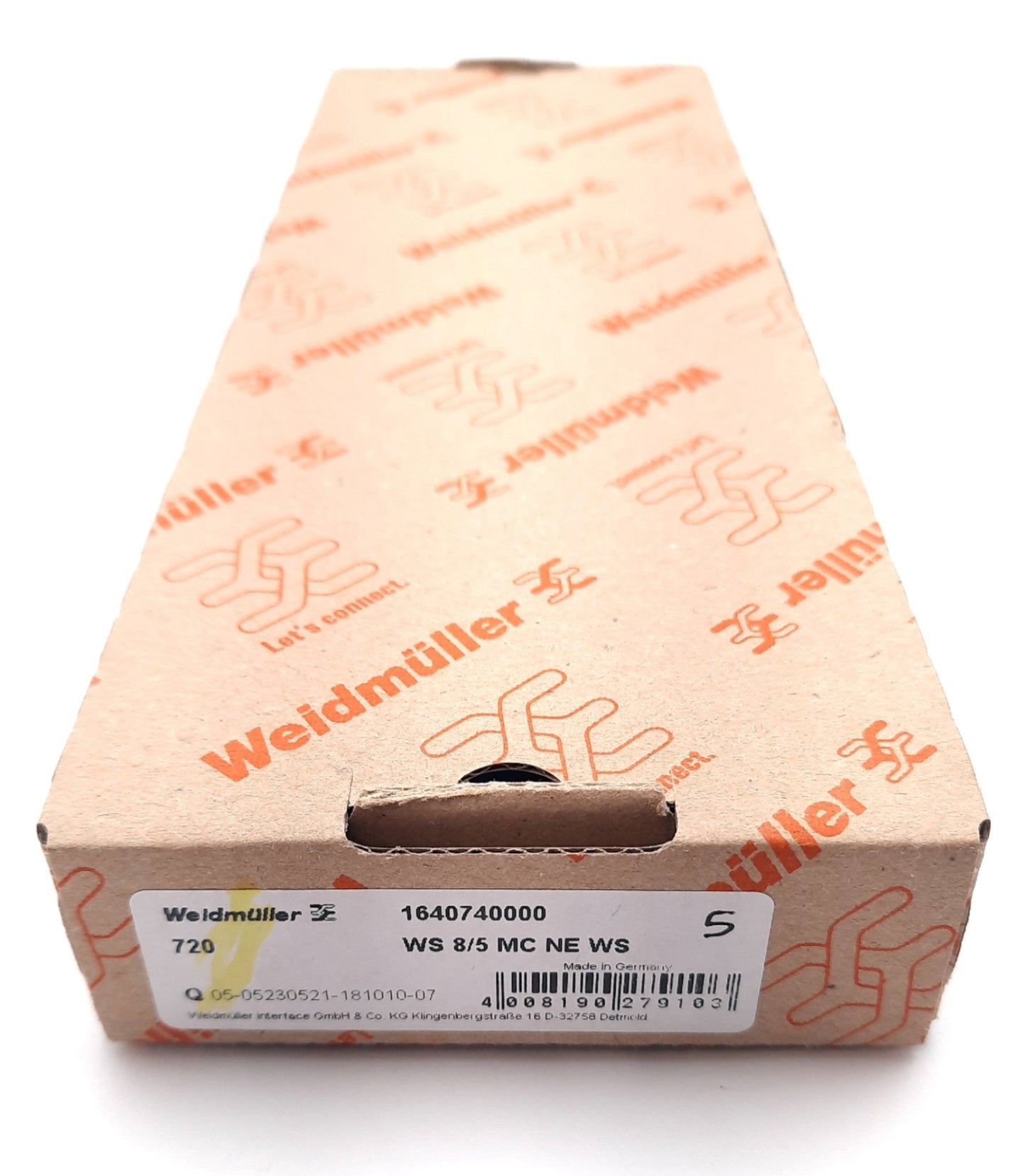New Weidmuller 1640740000 720 Terminal Markers, Wire Labels & Markers 8mm x 5mm