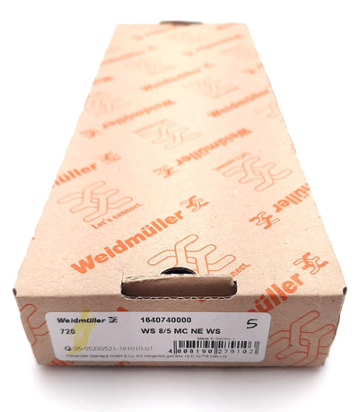 New Weidmuller 1640740000 720 Terminal Markers, Wire Labels & Markers 8mm x 5mm