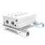 New SMC VV3QZ15-04C6C-D0P Pneumatic Manifold, 4 Stations, ø6mm One-Touch, Rc1/8 Port