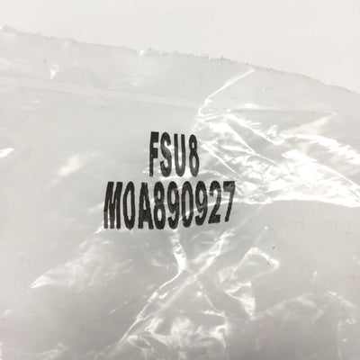 New Lot of 2 Entegris FSU8 Straight Pipe Adapter Fittings 1/2" NPT Female, PFA