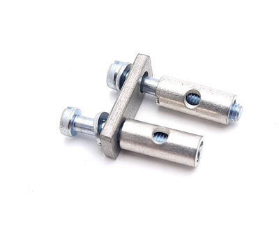 New Lot of 50 Weidmuller 0457100000 Screw Style Jumper 2 Position 6mm Pitch