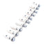 New Lot of 17 Weidmuller 0457400000 Screw Style Jumper Cross Connection 10 Position