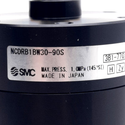 SMC NCDRB1BW30-90S Rotary Actuator ø30mm Bore 90deg Rotation Single Vane 1.0MPa