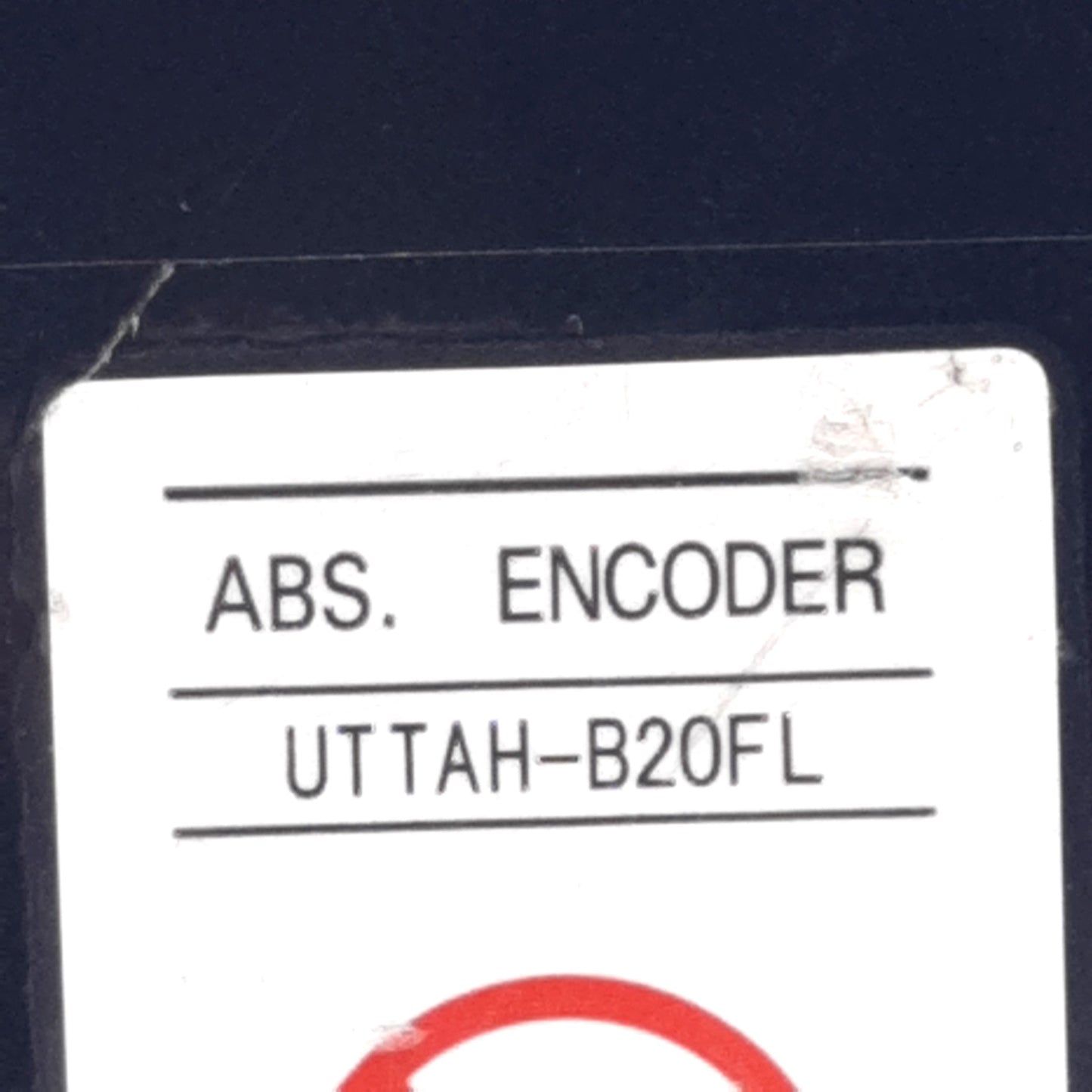 Yaskawa UTTAH-B20FL Absolute Encoder, 20-Bit Output, From SGMGV Servo ...