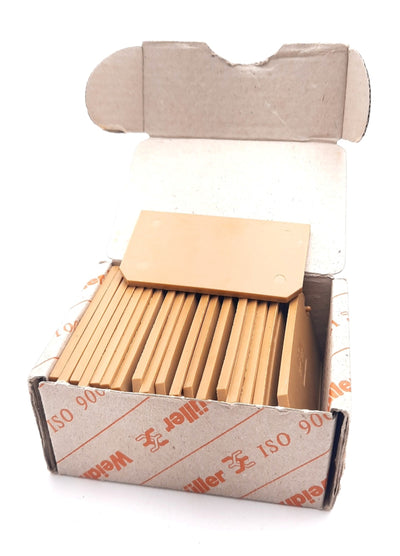 New Lot of 19 Weidmuller 0146720000 Terminal Block End Plate 36.5mm x 65mm x 3mm