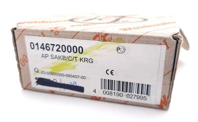 New Lot of 19 Weidmuller 0146720000 Terminal Block End Plate 36.5mm x 65mm x 3mm