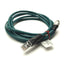 Used Cognex 185-0252 Camera Ethernet Cable, M12 8-Pin Male to Ethernet, 2m Long
