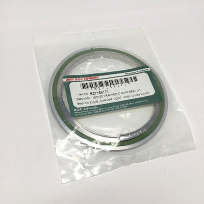 New BOC Edwards B27158171 ISO100 Trapped O-Ring Vacuum Booster Pump Viton Seal
