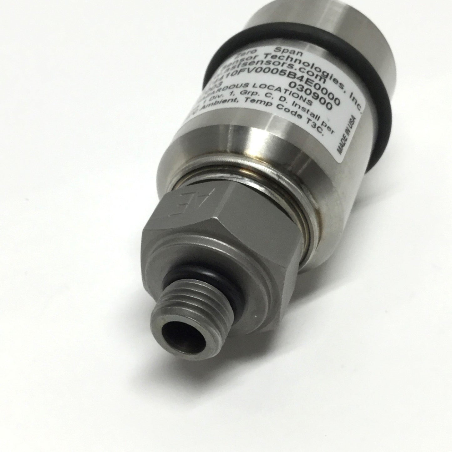New – Open box American Sensors AST4410FV0005B4E0000 Pressure Transmitter, -1 to 5bar, 4-20mA