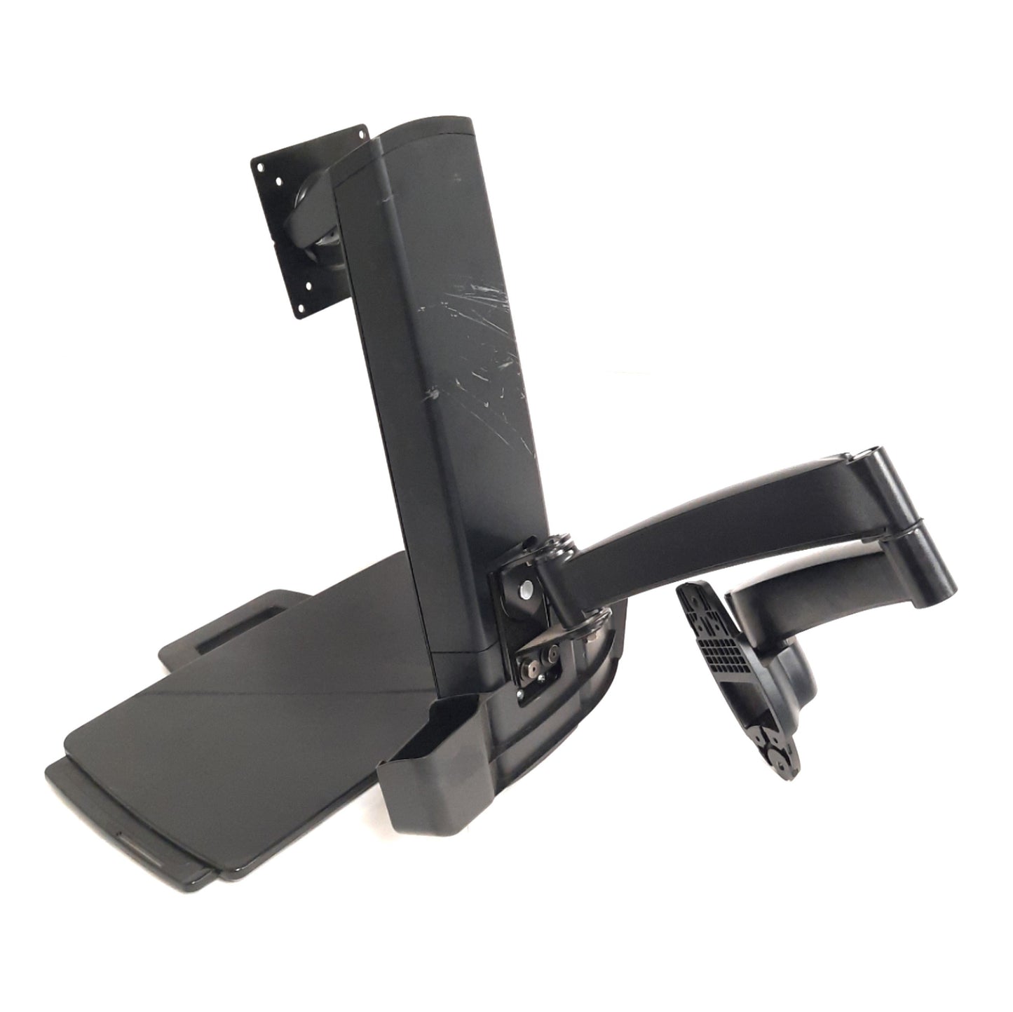 Used Ergotron 45-230-200 Computer Monitor & Keyboard Mount VESA 75/100, 18lb Capacity