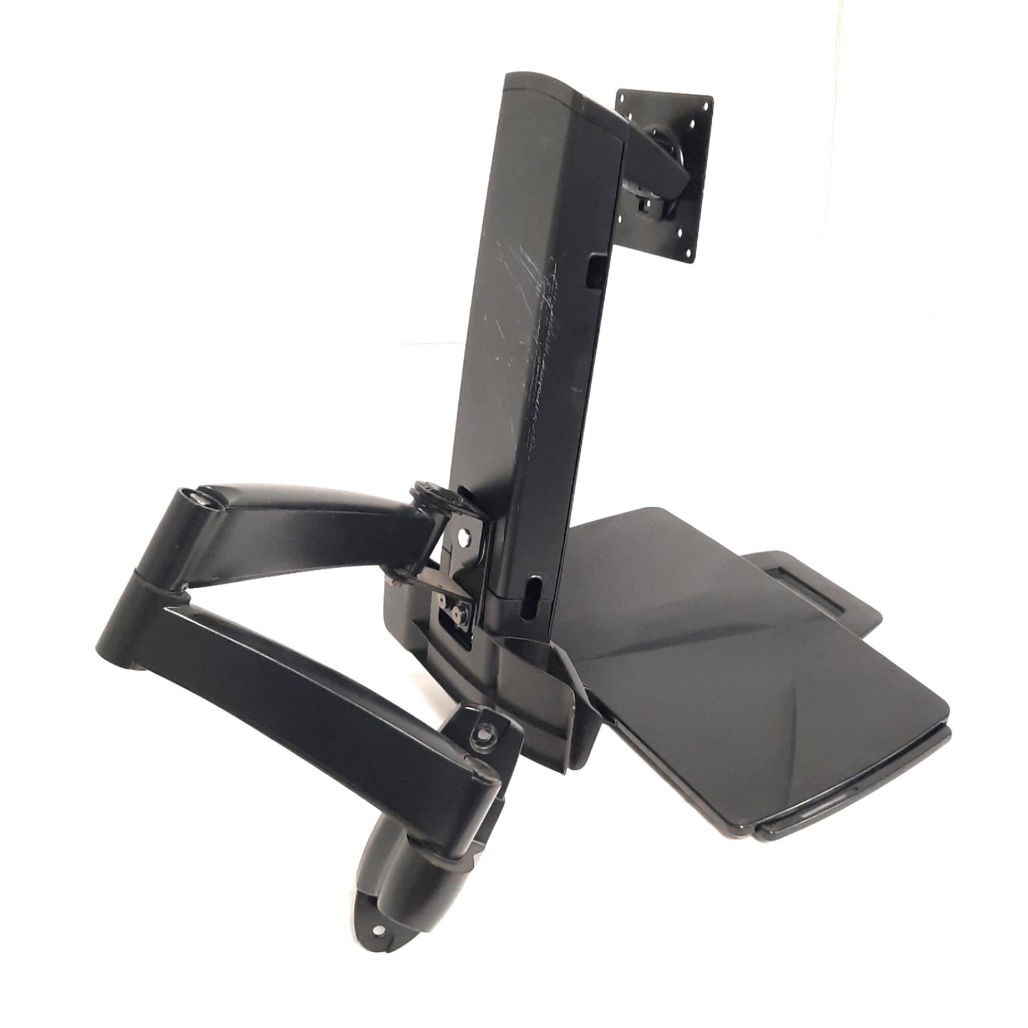 Used Ergotron 45-230-200 Computer Monitor & Keyboard Mount VESA 75/100, 18lb Capacity