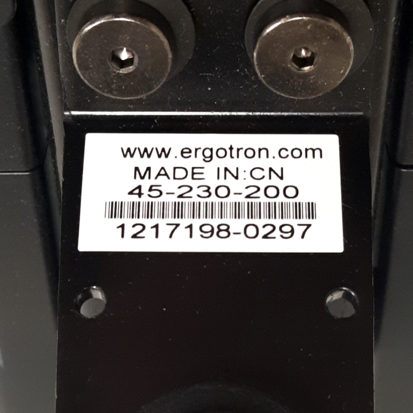 Used Ergotron 45-230-200 Computer Monitor & Keyboard Mount VESA 75/100, 18lb Capacity