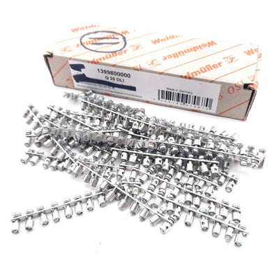New Lot of 11 Weidmuller 1399800000 Terminal Block Cross Connection Screw In Jumpers