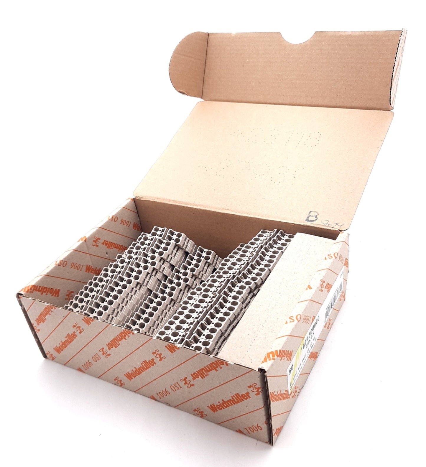 New Lot of 44 Weidmuller 1674300000 Terminal Block 4 Position 300V 10A 26-12AWG