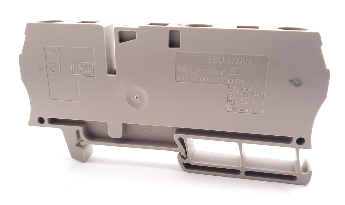 New Lot of 50 Weidmuller 7907410000 Terminal Block 600V, 50A, 20-8AWG