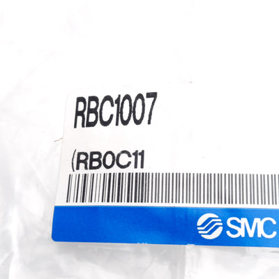 New Lot of 2 SMC RBC1007 Shock Absorber, M10x1.0 OD Thread, 7mm Stroke, 5.88J, 5m/s