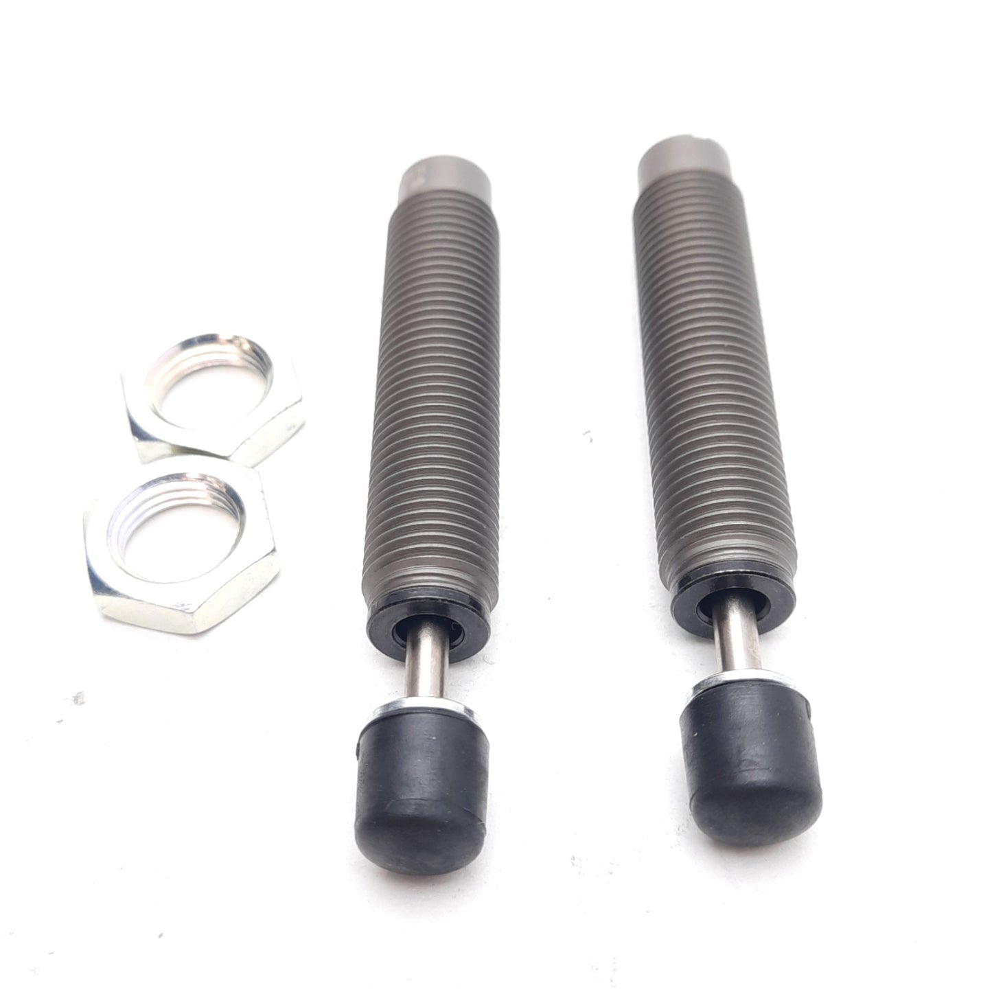 New Lot of 2 SMC RBC1007 Shock Absorber, M10x1.0 OD Thread, 7mm Stroke, 5.88J, 5m/s