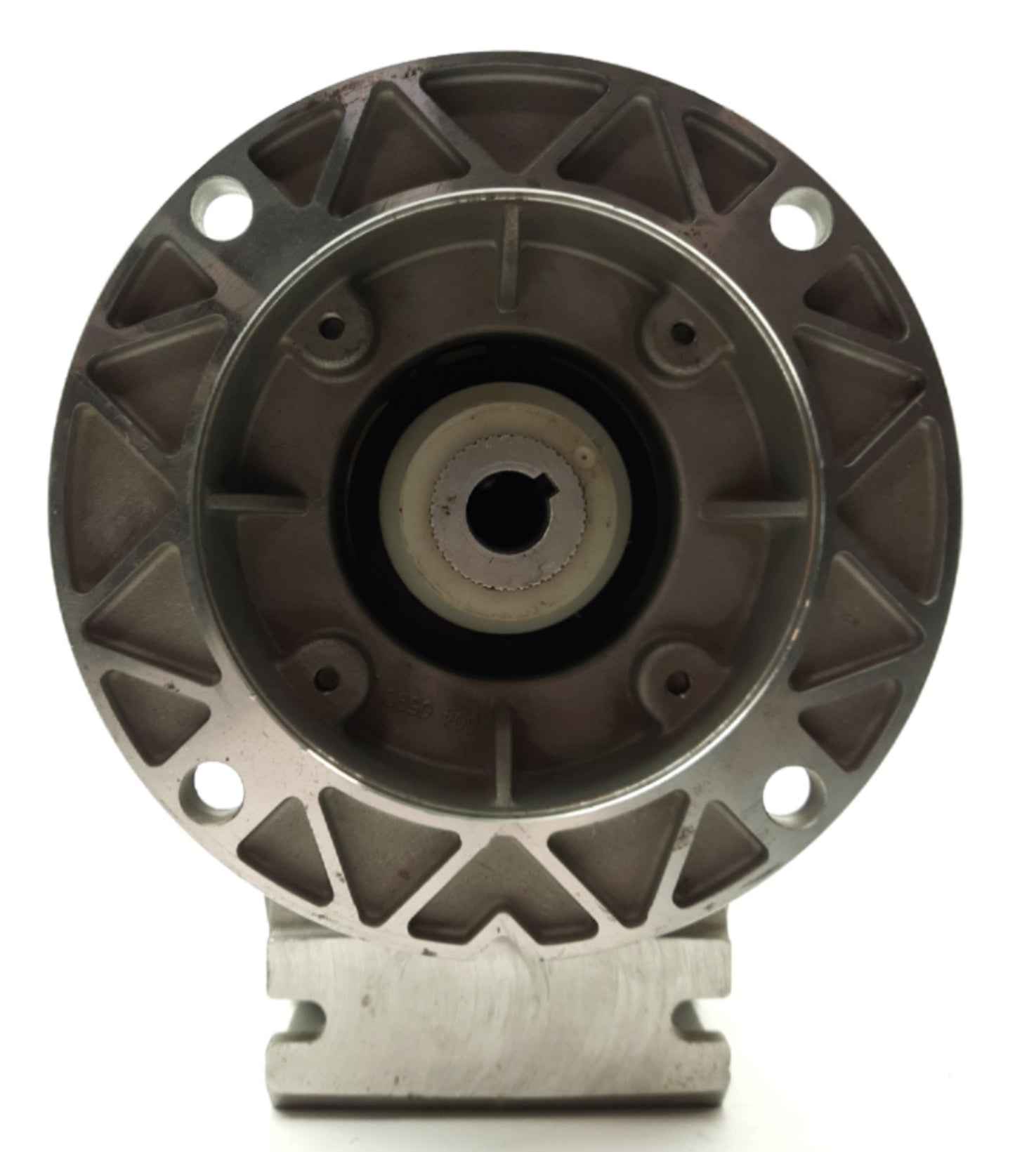 Used NORD SK 1SI63 Right Angle Gearhead, 30:1, 1416lb-in, 5/8" to 1 7/16" Shaft, 56C