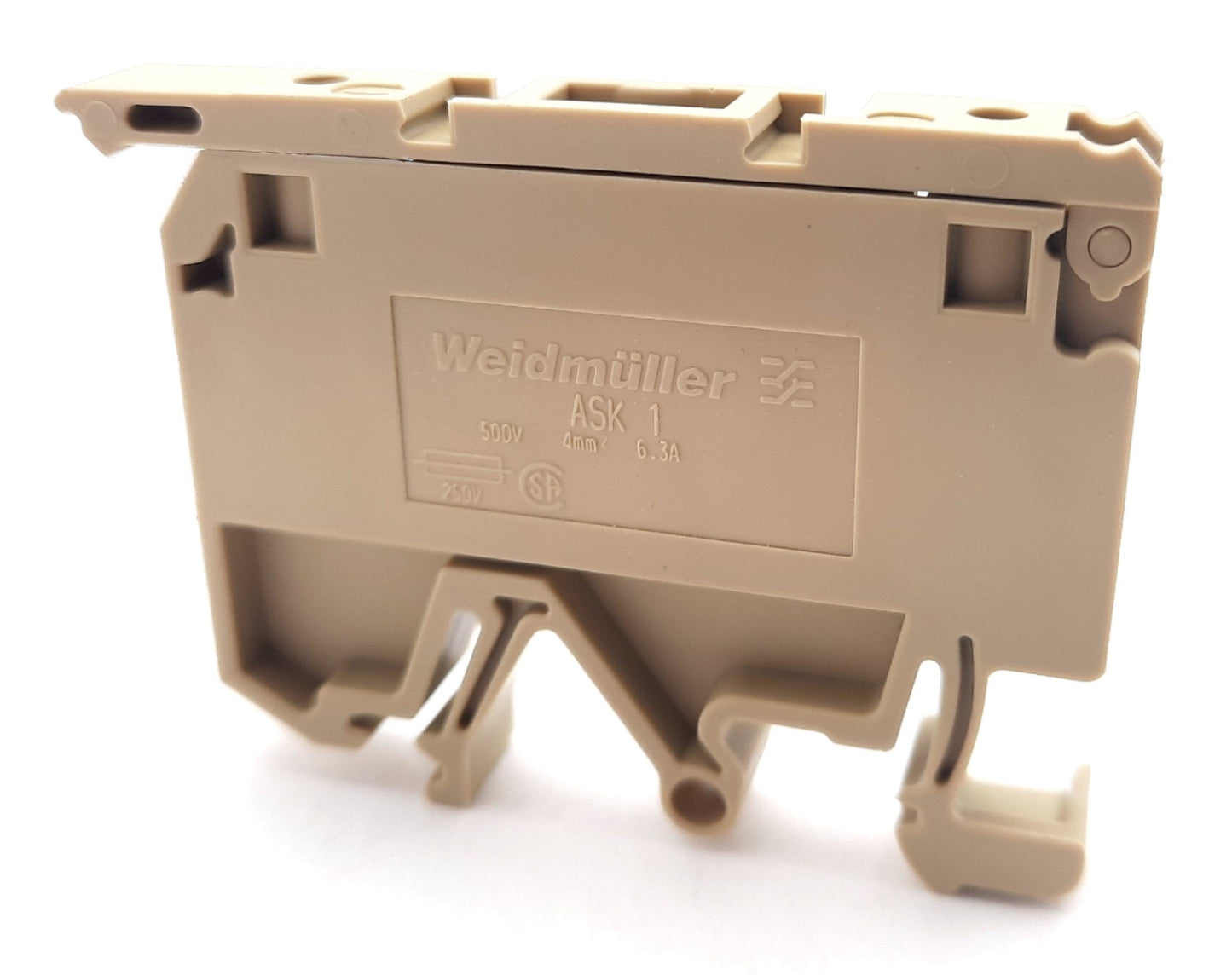 New Lot of 75 Weidmuller 0474560000 Fuse Terminal Block 300V, 6.3A, 26-12AWG