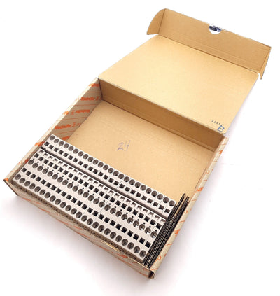 New Lot of 24 Weidmuller 7907410000 Terminal Block 600V, 50A, 20-8AWG