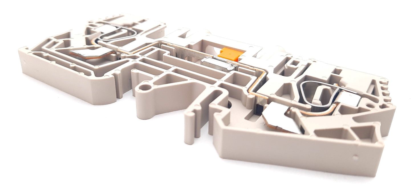 New – Open box Lot of 6 Weidmuller 1771950000 Test Disconnect Terminal Block 300V, 33A, 20-8AWG