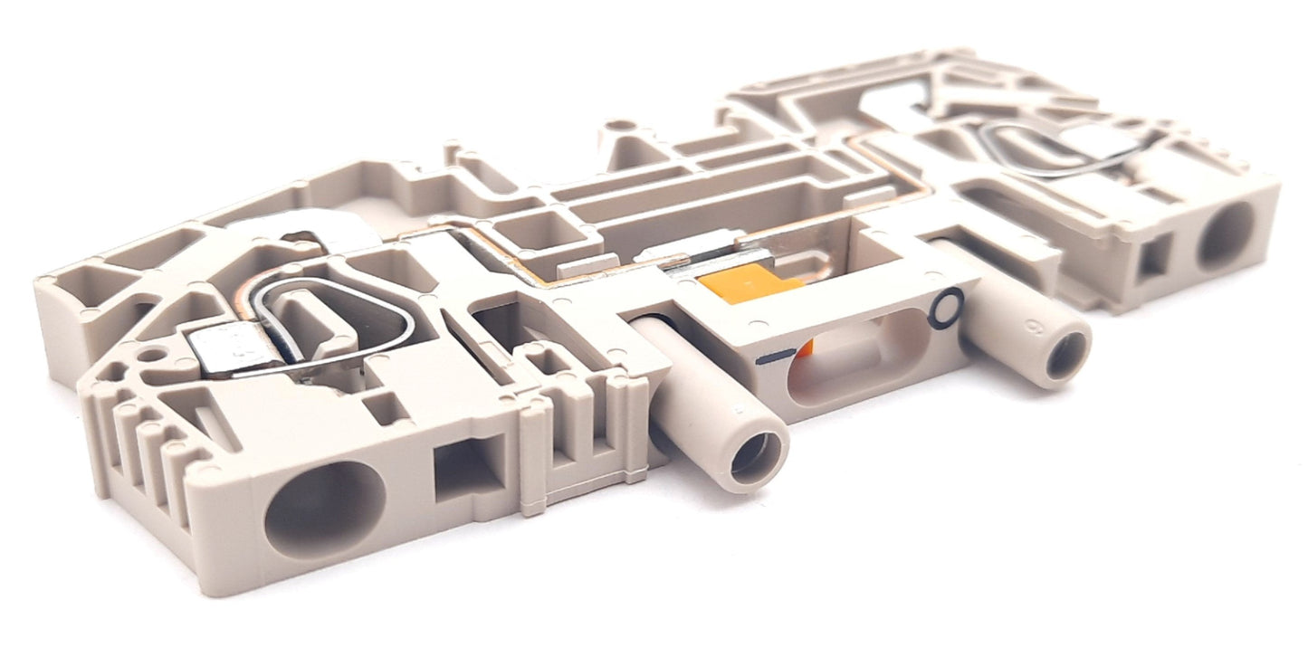 New – Open box Lot of 6 Weidmuller 1771950000 Test Disconnect Terminal Block 300V, 33A, 20-8AWG