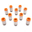 New Lot of 10 SMC VVQ1000-50A-N7 Port Fittings ø1/4in One-Touch, For: VQ1000 Series