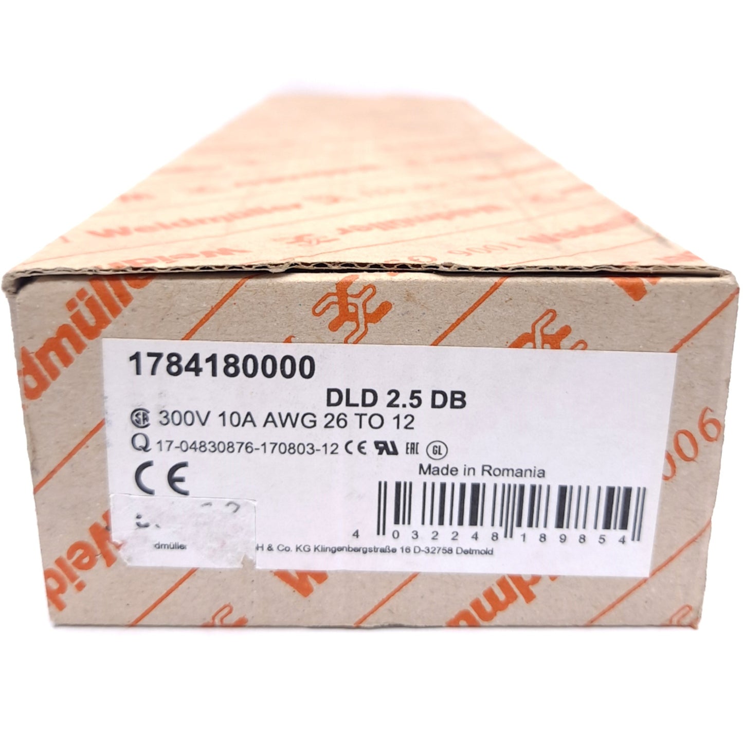New Lot of 38 Weidmuller 1784180000 Terminal Block Connector, 6-Position, 26-12AWG