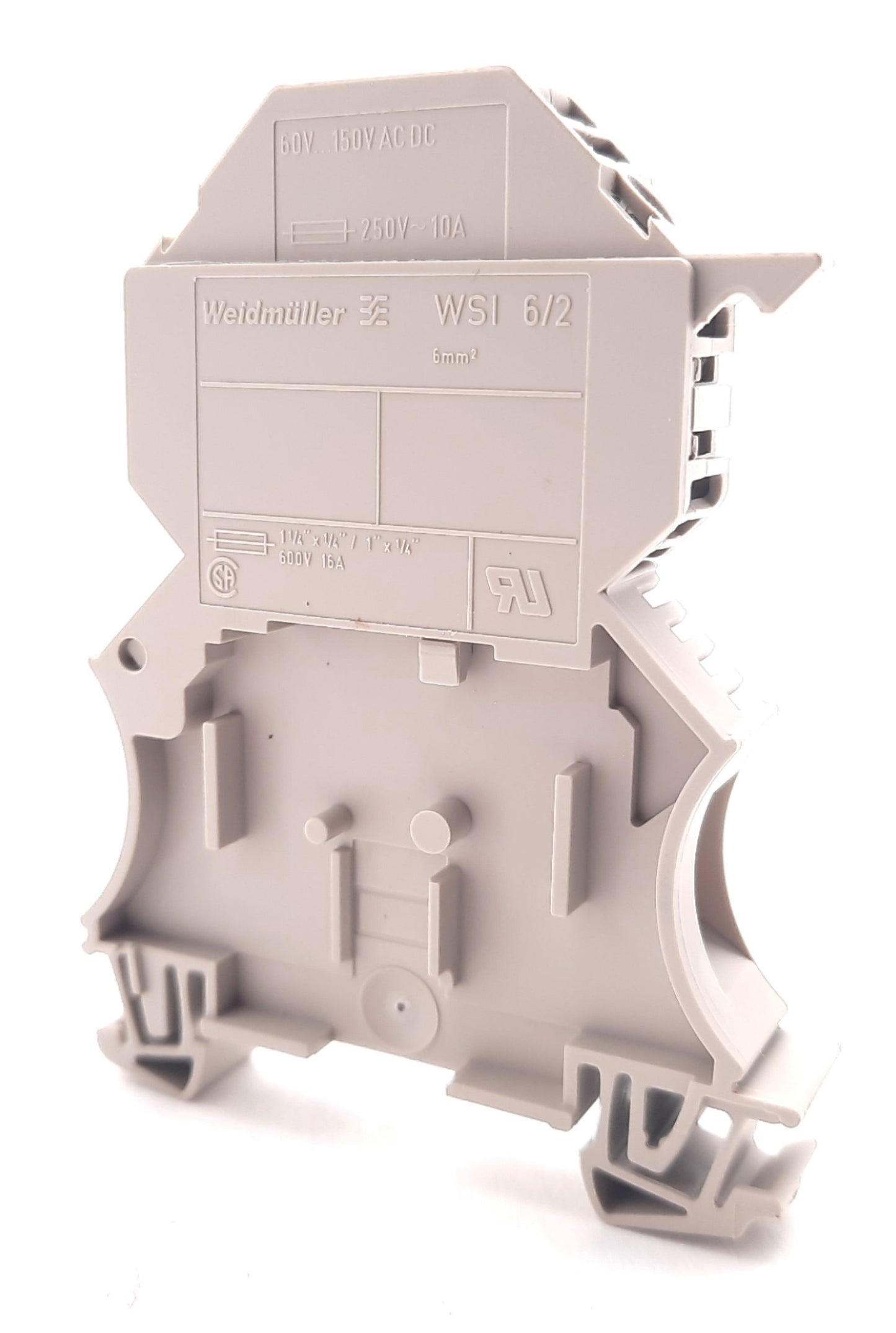 New Lot of 25 Weidmuller 1014300000 Fuse Terminal 60-150VDC/VAC, 16A, 20-8AWG