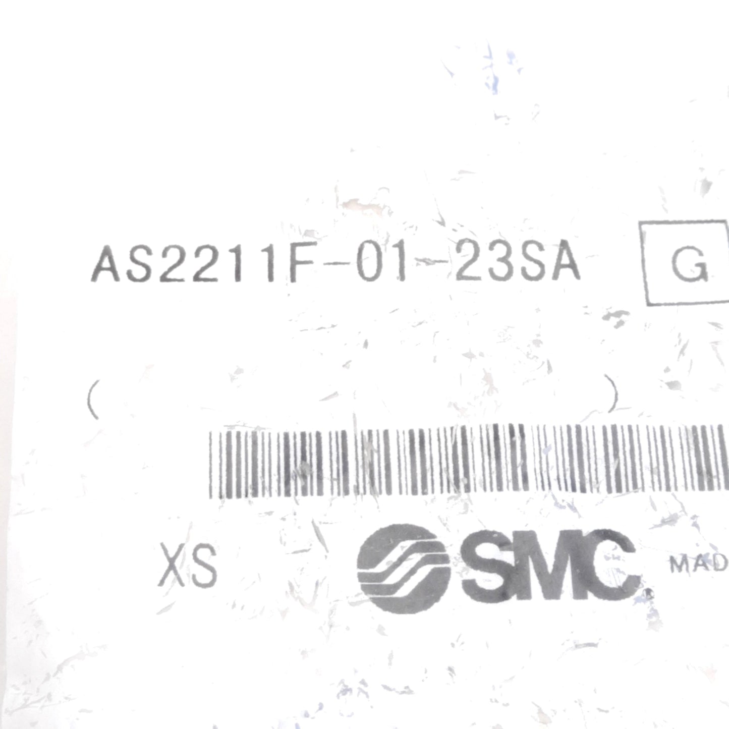 New – Open box Lot of 5 SMC AS2211F-01-23SA Speed Controller Fitting, ø3.2mm One Touch, Rc1/8