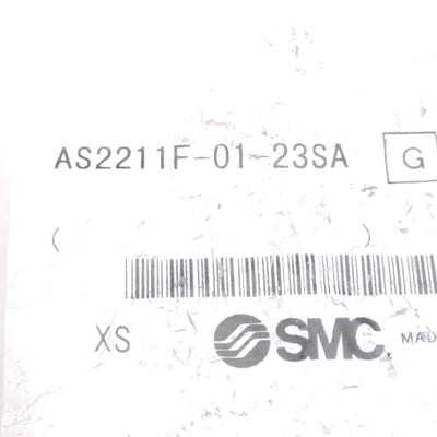 New – Open box Lot of 5 SMC AS2211F-01-23SA Speed Controller Fitting, ø3.2mm One Touch, Rc1/8